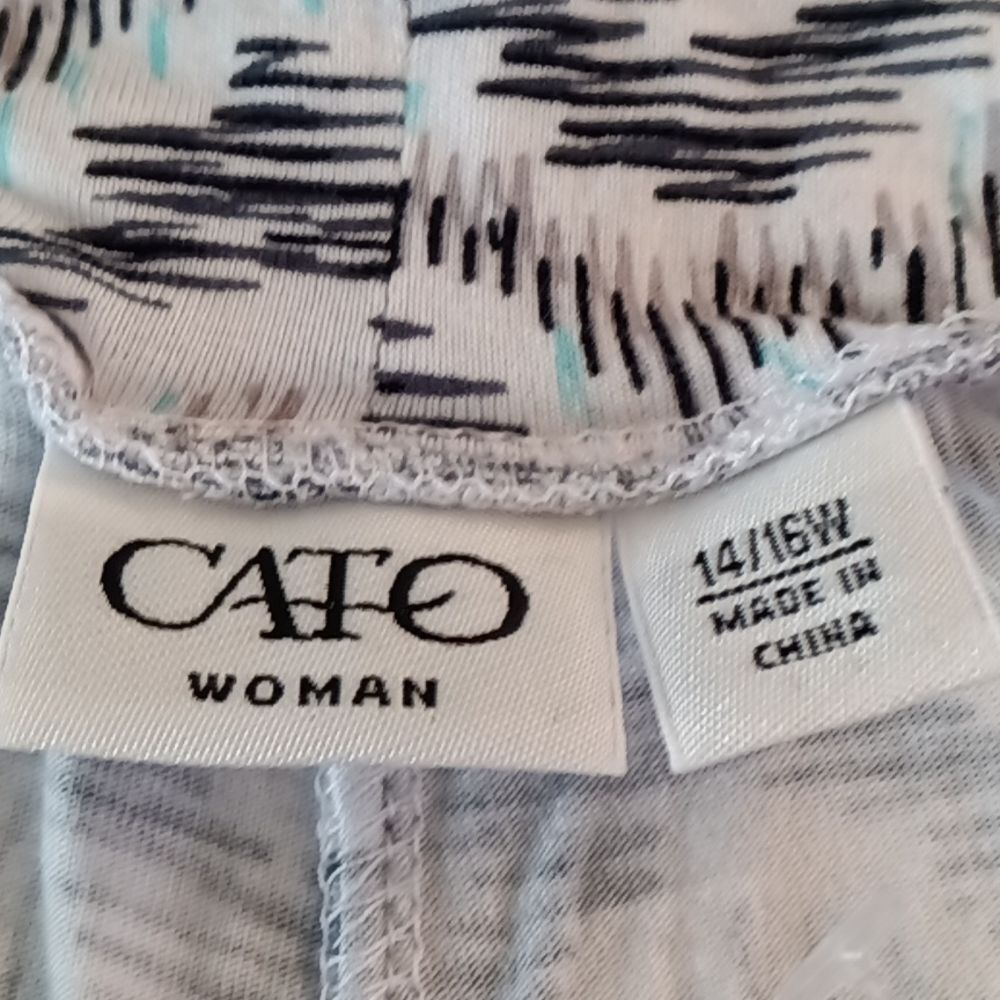 Vintage Printed Knit Boho Festval Leisure Lounge Pants sz 14/16 - Picture 4 of 6